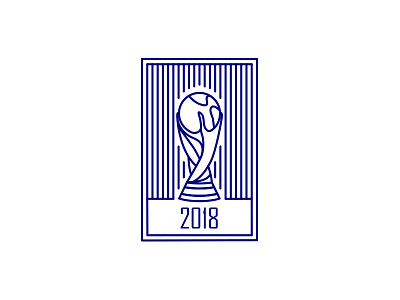 World Cup Concept 2 flat graphic football icon logo retro soccer vector world cup