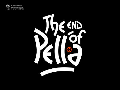 Pella brand branding character design identity lettering minimal type typography ui