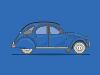 Classic European City Cars | 1961 Citroën 2CV