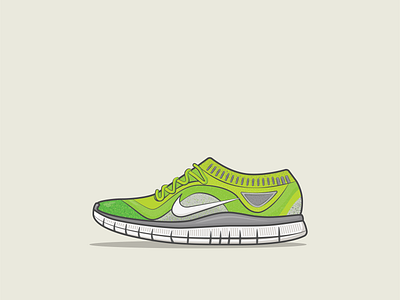 Running | Nike Free Flyknit adobe illustrator adobe photoshop debut flyknit green nike running running shoe shoe