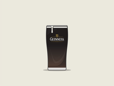 St Patrick’s Day | Guinness brand branding design graphic design guinness illustration ireland pint plain vector