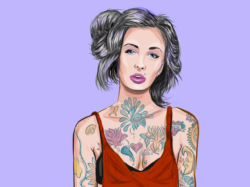 Tattooed by Davezilla on Dribbble