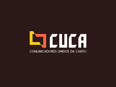 Branding CUCA branding comunication design flag logo typography