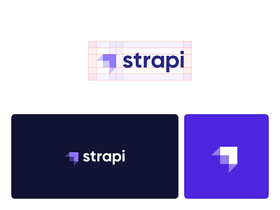Strapi New Branding brand brand design branding cms headless cms identity logo logotype rocket strapi strapi design