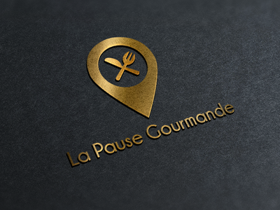  La Pause  Gourmande Logotype by Kevin Cdnc Dribbble