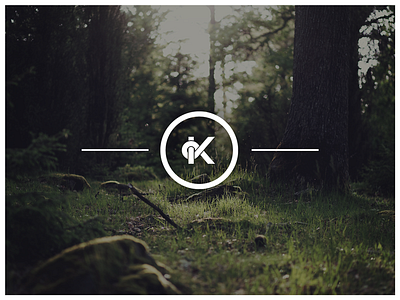 New avatar brand branding k landscape logo logotype monogram