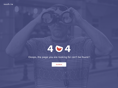 Sush.io 404 page 404 cover error fail looking sushio