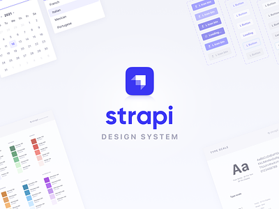 Strapi Design System cms components content date picker design system designsystem dropdown headless headless cms navigation product product design strapi strapiv4 ui uidesign uxdesign webdesign
