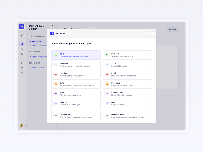 Strapi New UI by Kevin Cdnc for Strapi on Dribbble