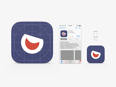 App icon android app applestore application grid icon sush.io sushio