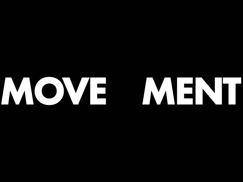 movement after effects black and white design kinectic typography lines loop motion motion graphics type typography