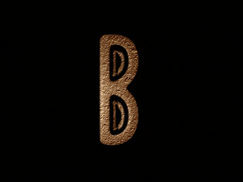 b for abroad 36days b 36daysoftype after effects kinectic typography motion motion graphics type type challenge