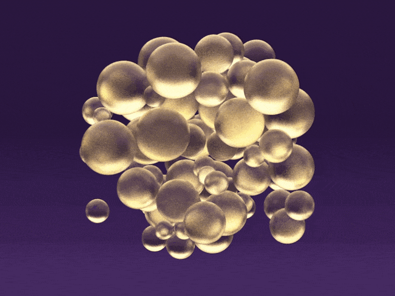 shiny bubbles 3d 3d art abstract abstract art after effects c4d cinema 4d cinema4d color loop motion motion graphics
