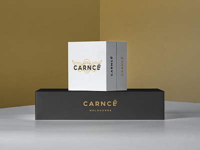 Carncé branding design bag black branding carnce fashion fashion brand gold illustration logo logo design luxury mens fashion menswear minimal packaging shopping shopping bag vector