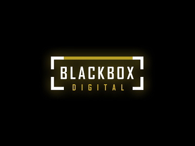 Blackbox Digital logo black box branding digital logo logo design logo design branding minimal