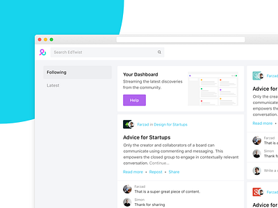 EdTwist Dashboard