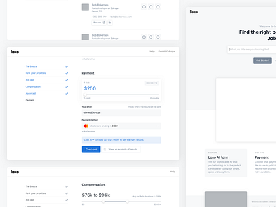 Loxo Wireframes