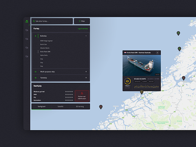 Fleet management dashboard