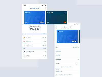 Fintech app design