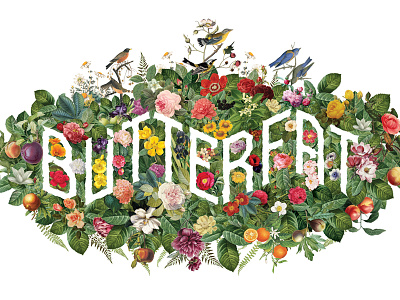 Butterfat floral banner
