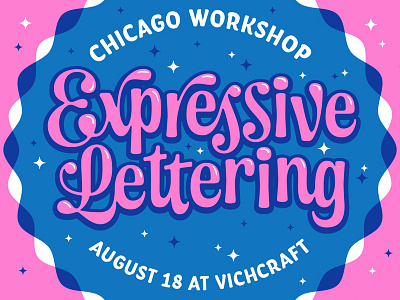 Chicago Expressive Lettering Workshop chicago expressive illustration lettering typography workshop