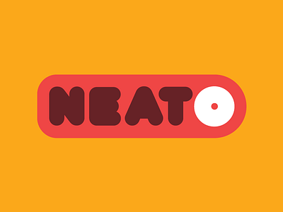 Neato Donuts. branding coffee donut donuts logo neat neato personal work rebranding