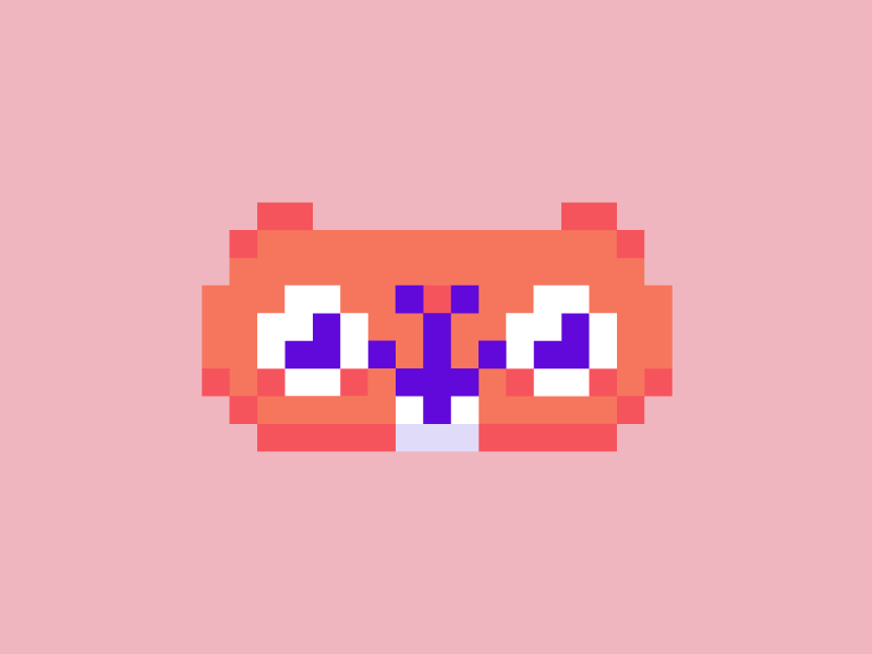 忙しいビーバー. vector portrait sprite illustration nintendo famicase famicom