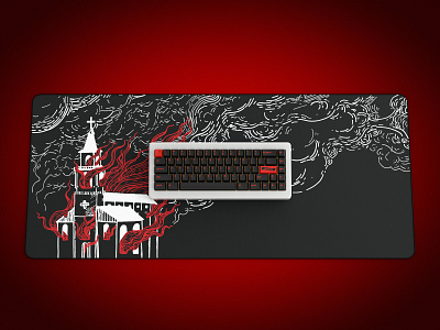 Heresy - Pride Deskmat design graphic design illustration