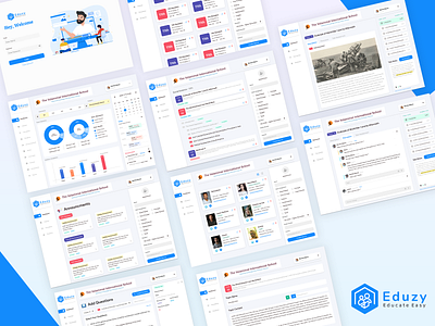 Eduzy website -Learning Management System