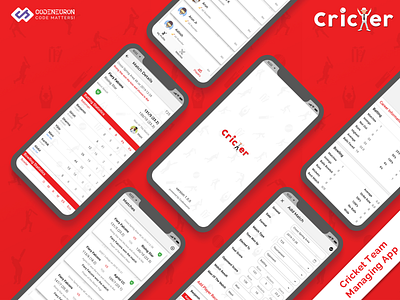 Cricxer app branding cricket design ui uidesigns uiux ux