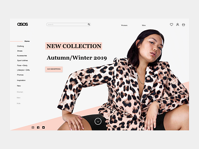 ASOS - E-shop #1 HomePage