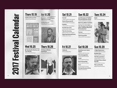 Seattle Polish Film Festival Program TOC