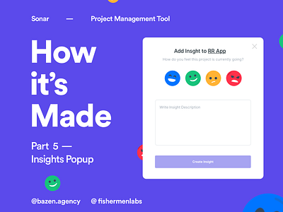 Sonar Project Management Tool - Insights color design dashboard design agency design tip designtip designtips popup design product design ui ui design uidesign uidesigner uiux uiux design uiuxdesign ux ux design uxui web app web app design