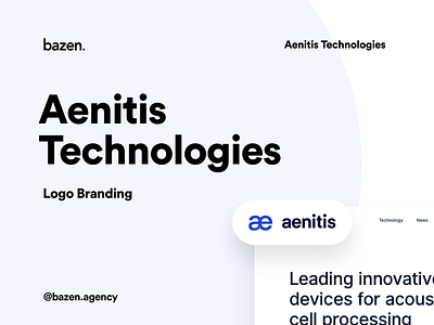 Aenitis Technologies - Logo Branding