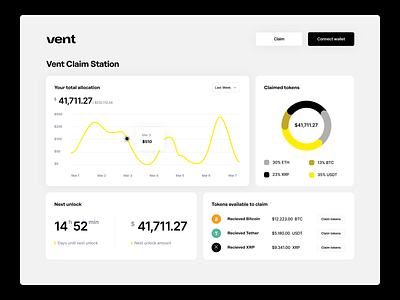 Vent App – Claim Station