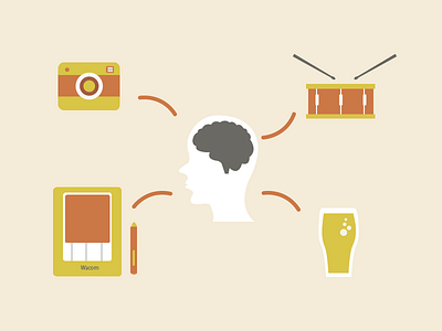 Infographic Icons beer design icon illustration infographic music