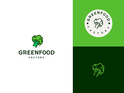 Broccoli Green Logo app appicon branding dribbble gaming gradient graphic icon illustraion landing page logo logo design mobile ui mockups psd shot ui uidesign ux vector