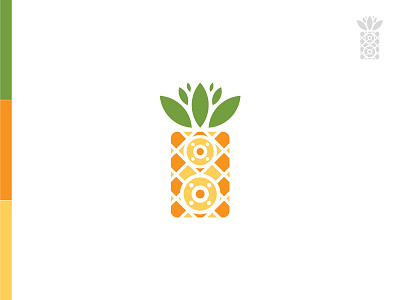 Pineapple Speaker branding design colorful logo concept design fruit logo illustration illustration art logo logo design logos mark pineapple pineapple logo speaker unique logo vector