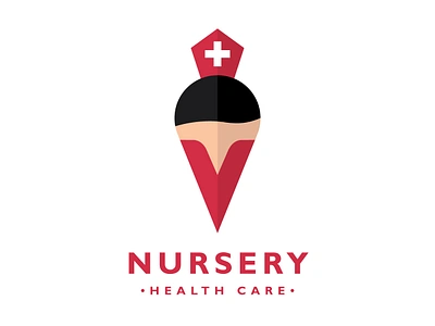 Nursery Health Care Map Pin Logo Design branding branding design character clean company concept creative design design art health health care healthcare hospital logo illustration logo nurse simple simple logo unique logo vector