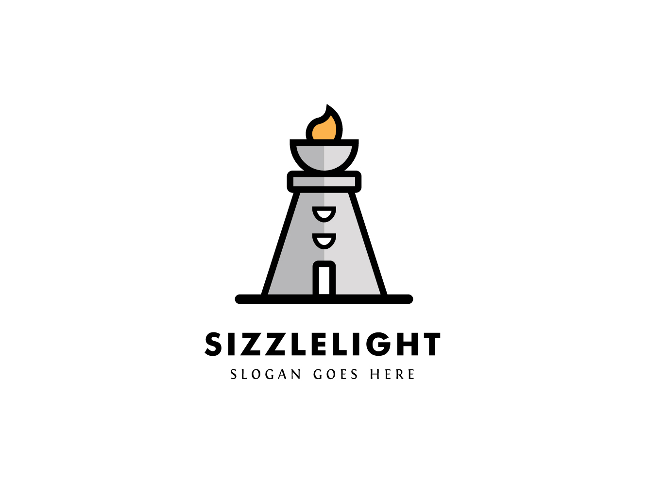 Flame Lighthouse Logo Design By Andrei Costea On Dribbble