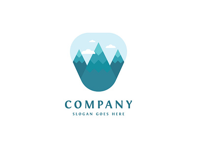 Mountain Sky Logo Design