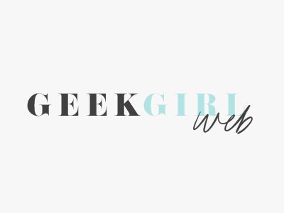 Geek Girl rejected branding lettering logo logo design minimal simple