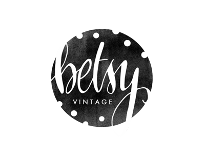 Betsy Logo black black and white calligraphy hand lettering logo logo design typography wolverhampton