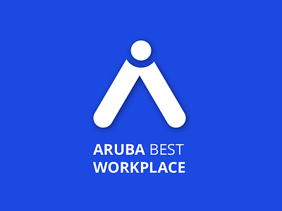 Aruba Best Workplace logo design aruba best workplace branding logo sigmar sommer