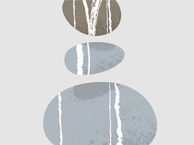 Spa boutique branding design illustration levitation lightweight logo monogram russia sea shadow spa stone texture