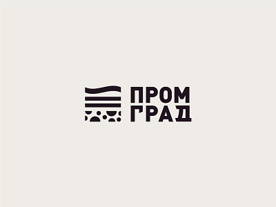 Ground construction cube earth font ground layers line logo mark minimal pattern russia sand texture