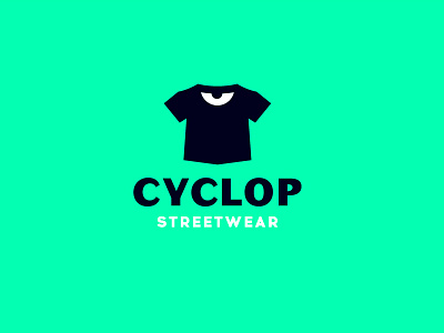 Cyclop streetwear agressive angry bad character cyclop design eye logo mark merch minimal russia street streetwear tshirt