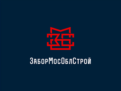 ЗМОС fence font kremlin logo mark monogram moscow russia