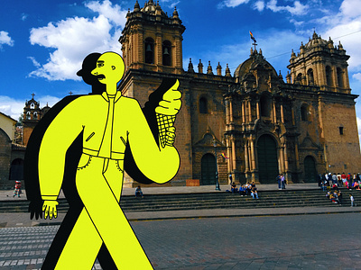 Cusco, Peru colorful design illustration latin america peru photography travel