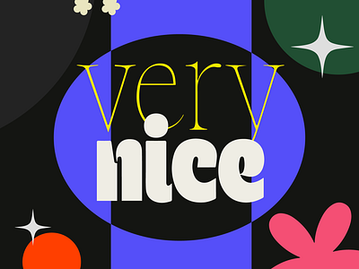 Very nice colorful cool design layout typography